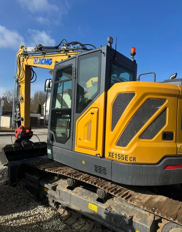 Pásové rypadlo XCMG XE155 ECR - Předváděcí model