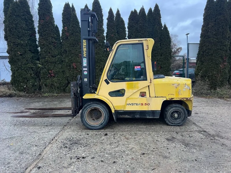 Vysokozdvižný vozík Hyster H5.50 XM – nosnost 5,5 t